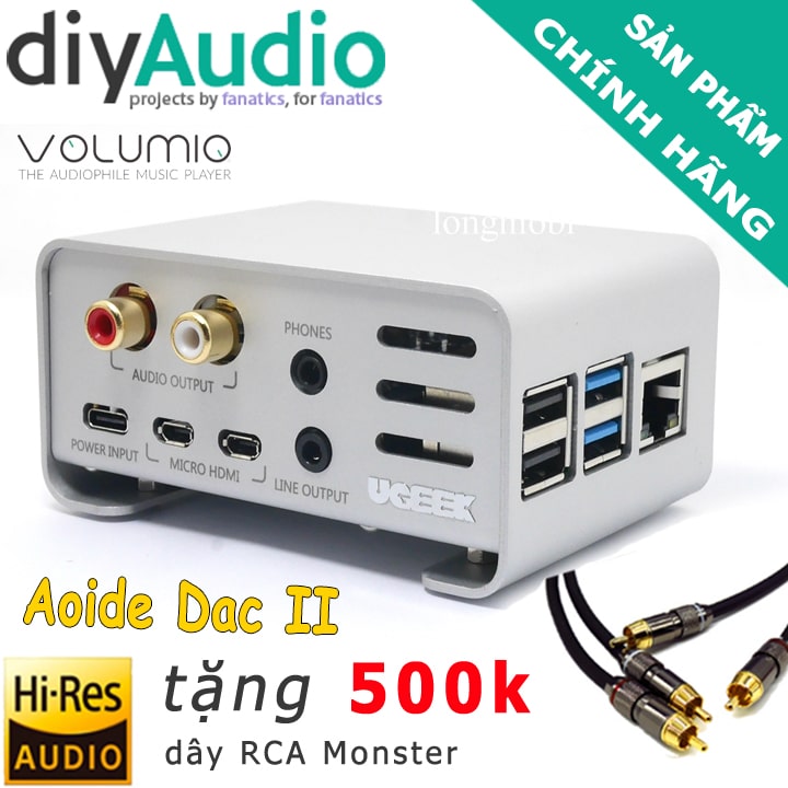 Music server dac aoide dac ii