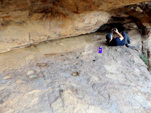 Pictograph alcove