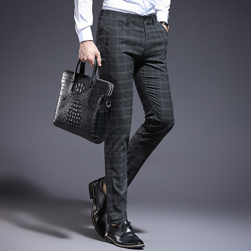 Title 7, Mens Plaid trousers