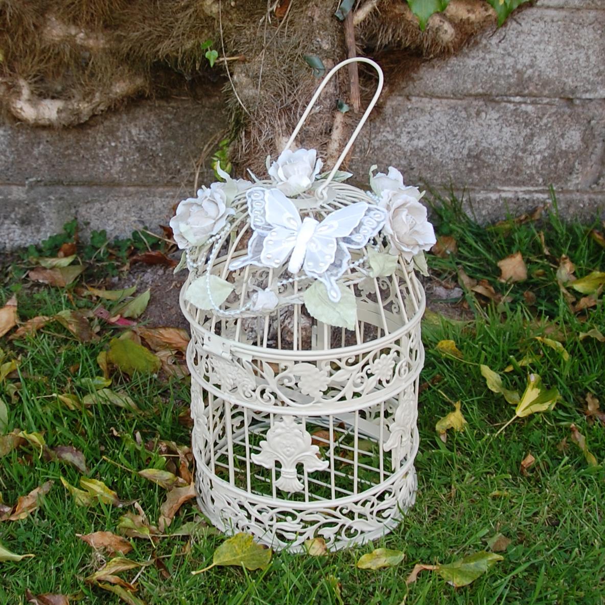 photos of wedding bird cages