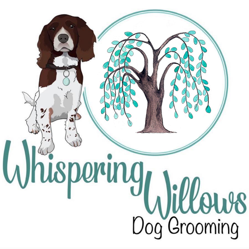 Whispering Willows Dog Grooming logo