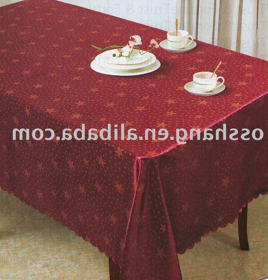 See larger image: jacquard table cloth , table runner for wedding , banquet