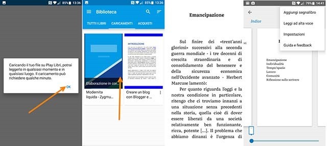 google-libri-impostazioni