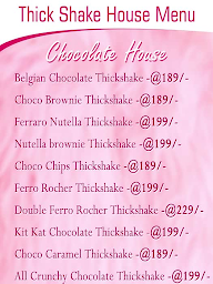 Premium Shakes House menu 1