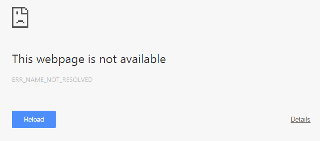 Исправить ошибку ERR_NAME_NOT_RESOLVED в Google Chrome