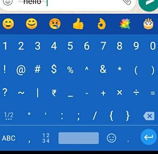 Whatsapp font changer