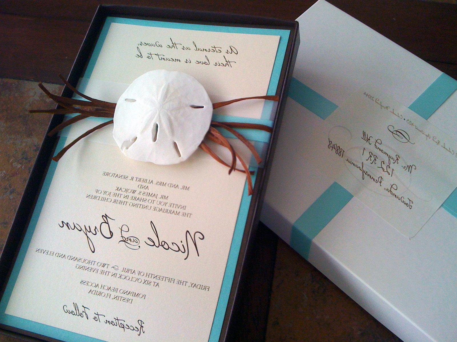 box wedding invitations