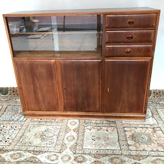 Mid-Century Teak Bar Cabinet