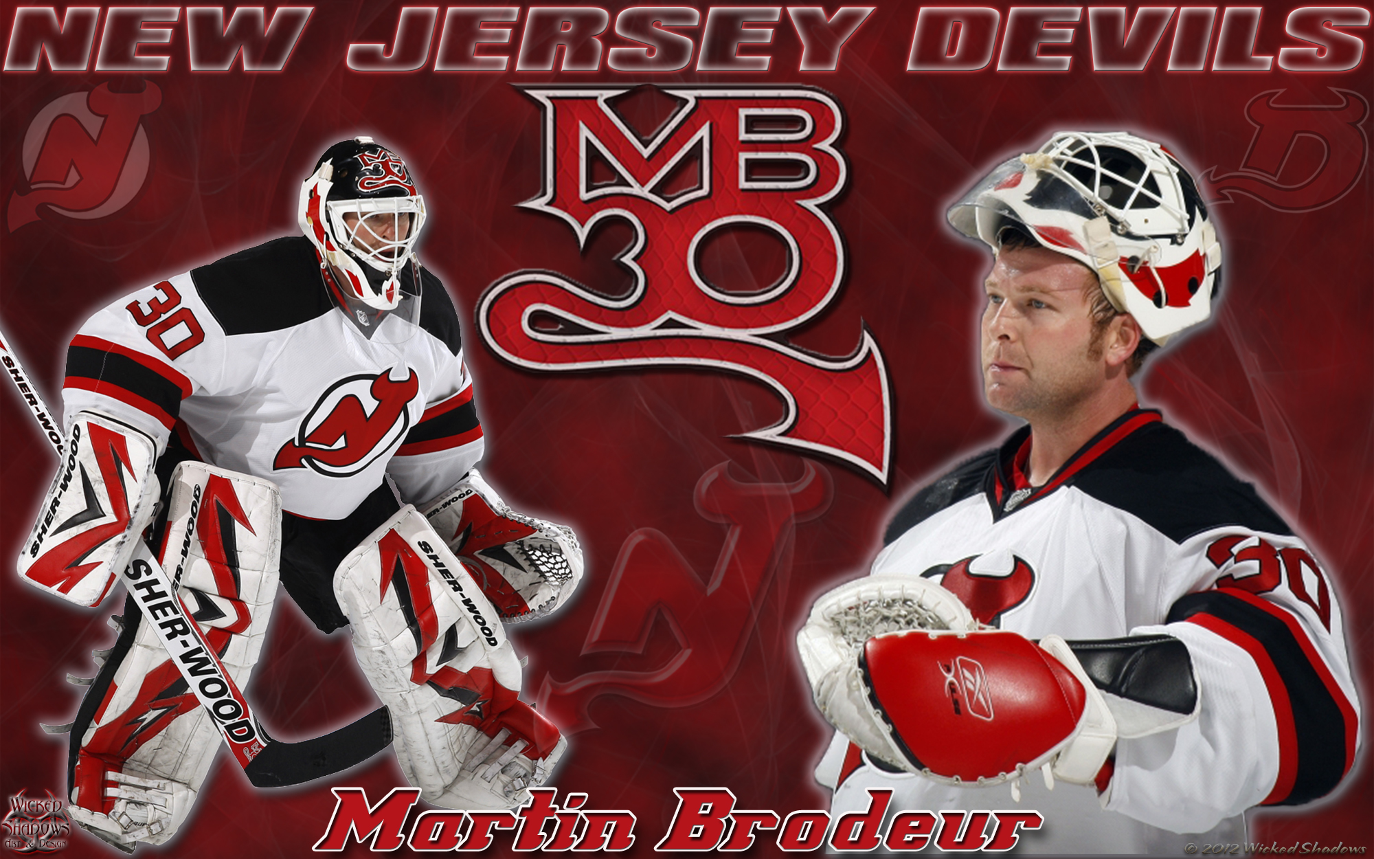 Wallpapers By Wicked Shadows  Martin Brodeur New Jersey Devils