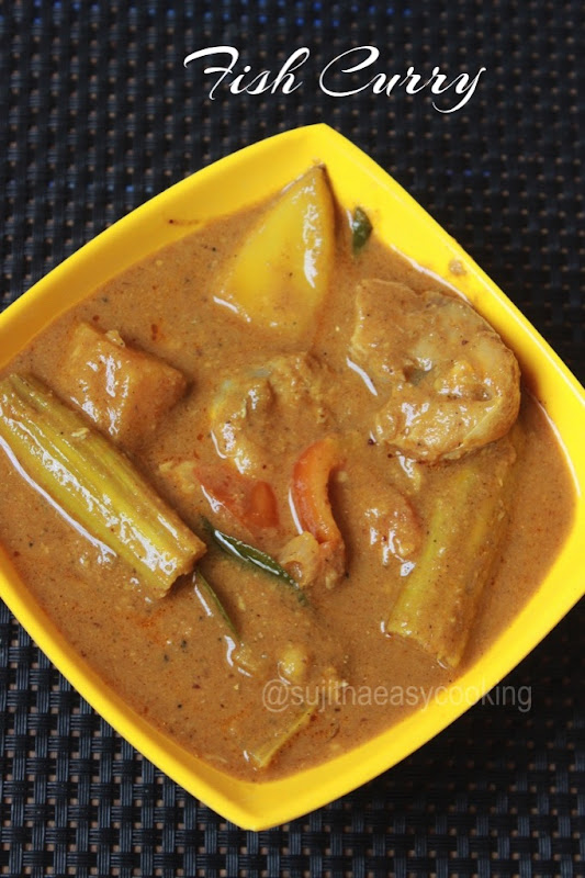 Sujitha Easycooking: Meen Kulambu/Fish Curry