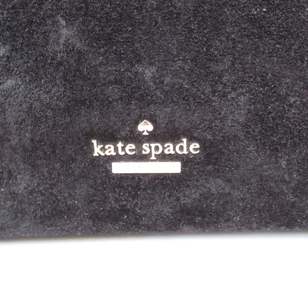 Kate Spade Black Suede Crossbody Bag