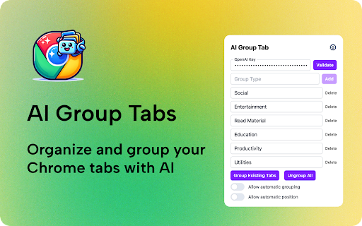 AI Group Tabs