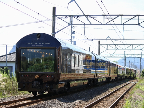 JR九州「ななつ星in九州」　高橋駅にて　その2