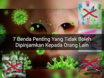 7 Benda Pribadi Yang Sangat Berbahaya Bila Digunakan Secara Bergantian Dengan Orang Lain