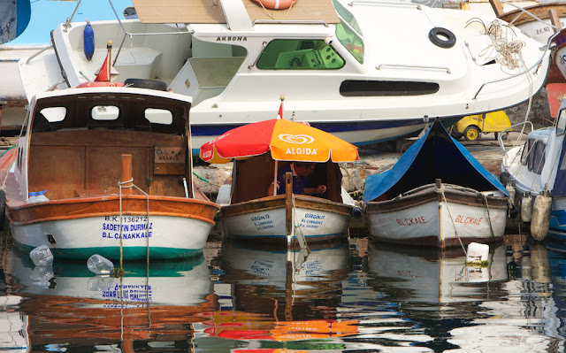 Docked on the Dardanelles