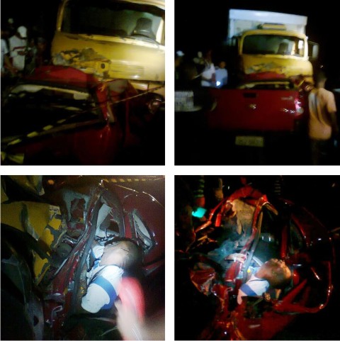 Acidente com caminhão e carro provoca uma morte no município de Jacobina