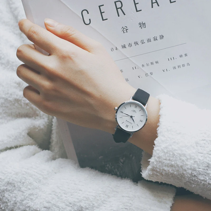 Korean Version Simple Artistic Retro To Couple Quartz Watch