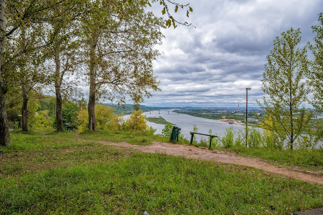 Обзорная площадка в парке Швейцария