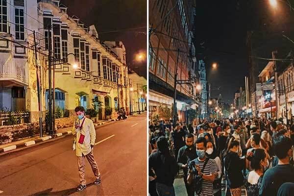 Kesawan City Walk Angkringan Medan Review, Gambar & Booth