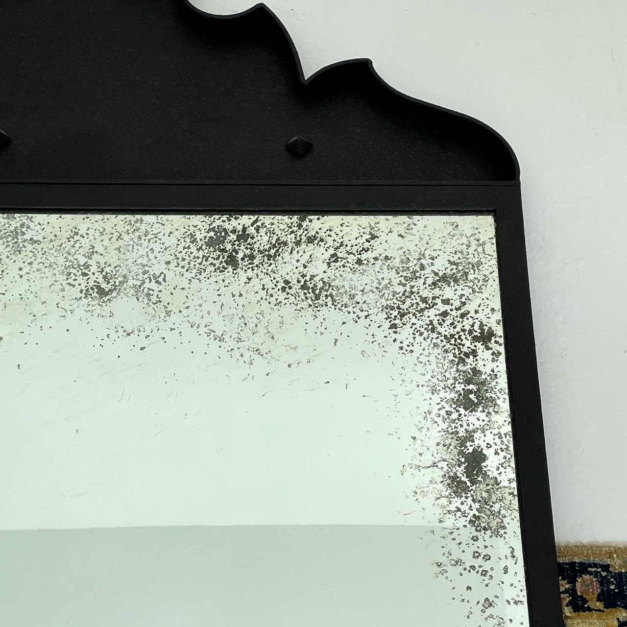 Cast Iron Framed Mirror #1