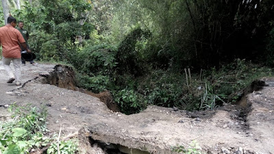 Jalan Longsor di Bandar Baru Segera Dibangun