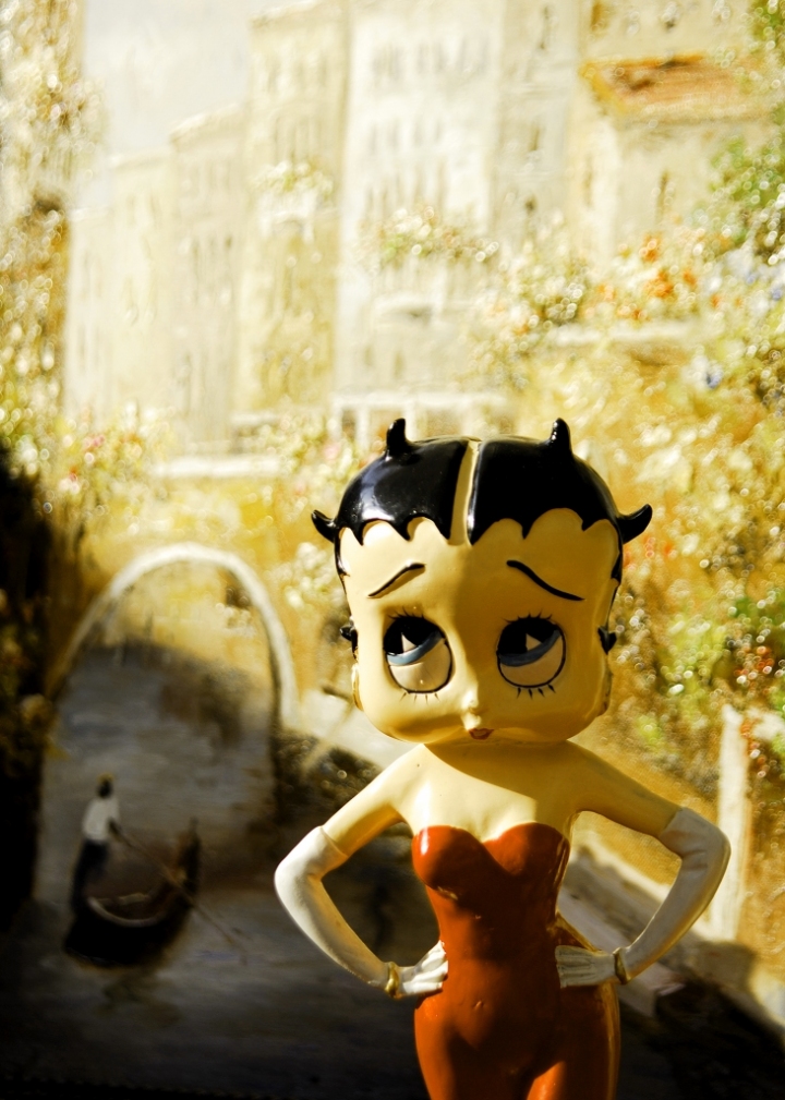 Betty Boop in Venice... di marcomaria