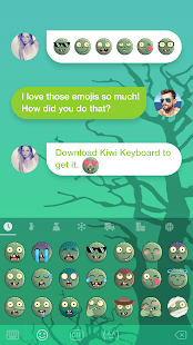 Kiwi keyboard Zombie emoji(圖3)-速報App