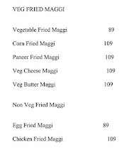 Traditional Maggies menu 2