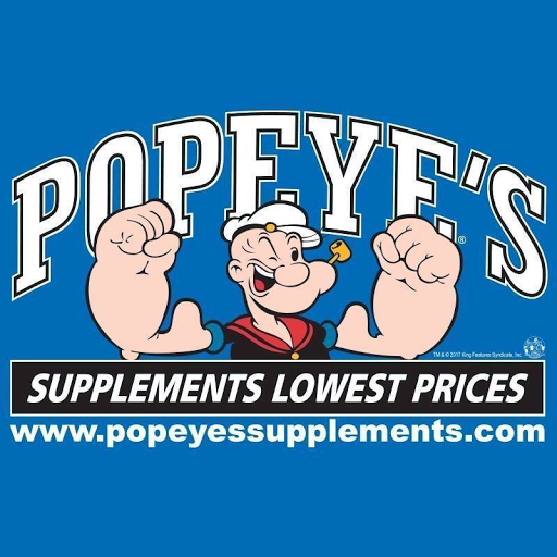 Popeye's Supplements Saskatoon East logo