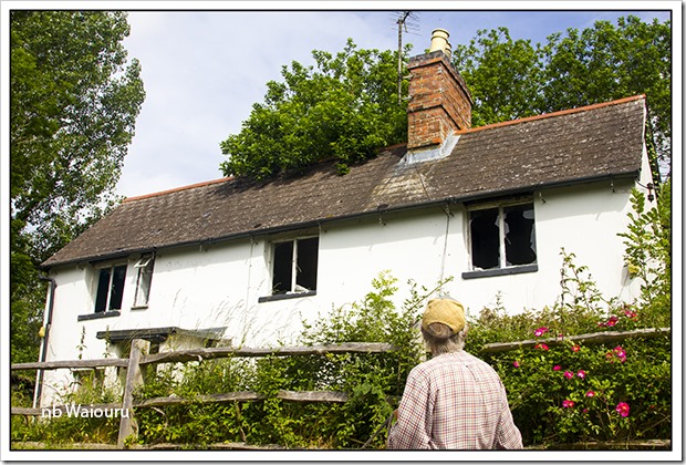 sad cottage