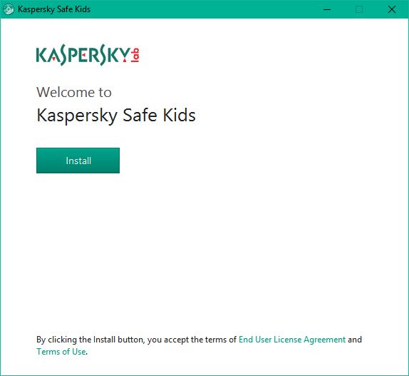 Kaspersky Safe Kids, Windows, 자녀 보호