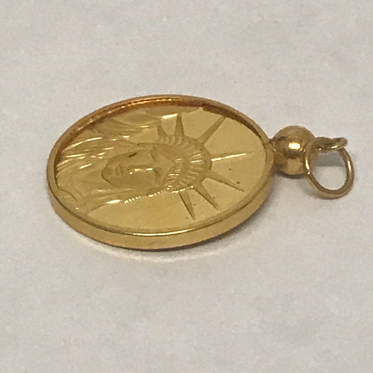 .999 Fine Gold Coin Pendant