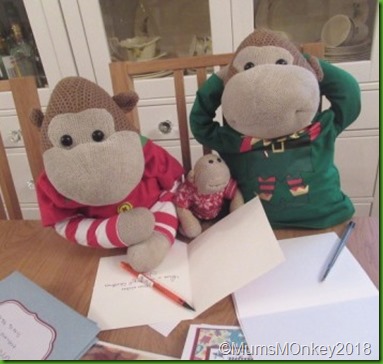 writing Christmas Cards