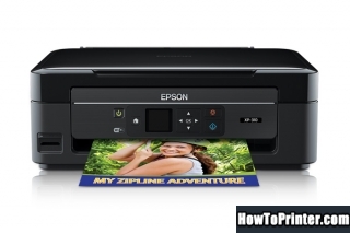 Reset Epson XP-310 printer with Resetter program