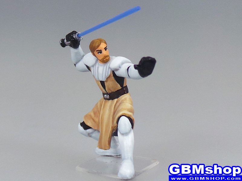 star wars miniature Imperial Assault Jedi General Obi-Wan Kenobi #1/6 Clone Wars Starter Custom Customize and Painting