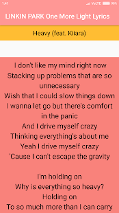LINKIN PARK Lyrics : Album : ONE MORE LIGHT(圖2)-速報App