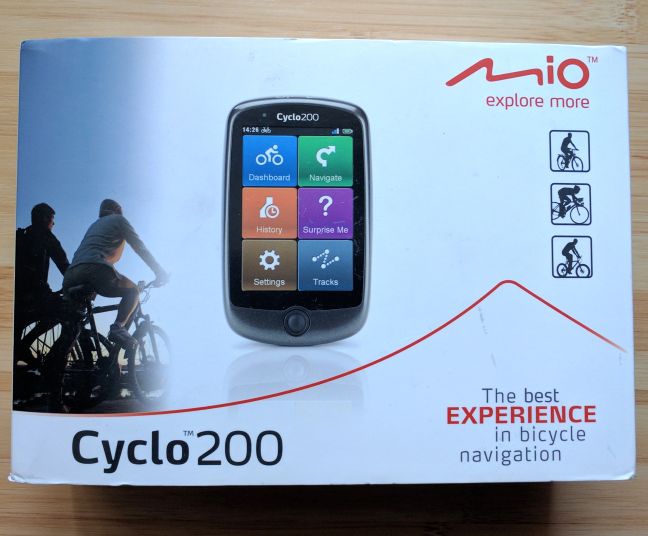 Mio Cyclo 200, revisión, bicicleta, navegación, GPS