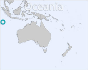 Cocos Islands location map