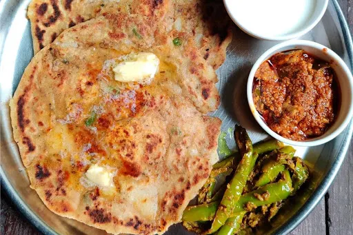 2 Aloo Tawa Paratha