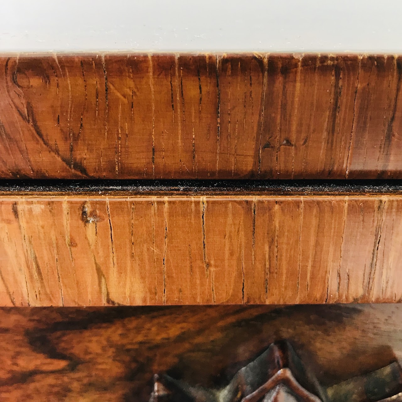 19th C. Irish Rosewood Card Table