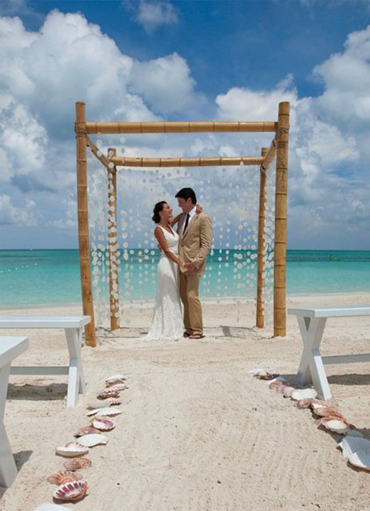 Beach Wedding Arbor