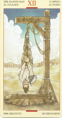 Таро Святого Грааля  (Holy Grail Tarot). Галерея 12-Major-Hanged