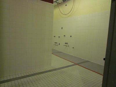 Bathroom tile installation