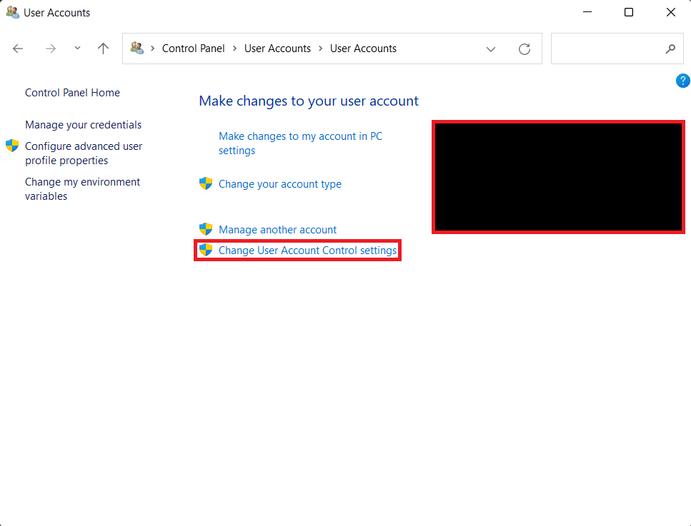 Cuentas de usuario.  Cómo arreglar las aplicaciones que no se pueden abrir en Windows 11