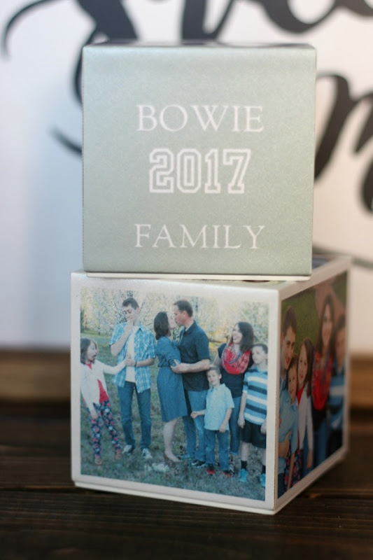 Ginger Snap Crafts Photo Cube {Last Minute Gift Idea} + a