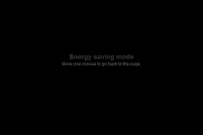 Screen Saver - Energy Saving Mode