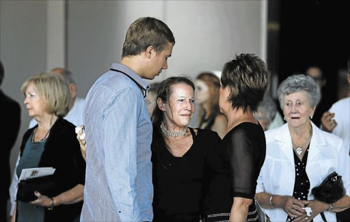 Henri van Breda, who flew from Cape Town to Pretoria yesterday to attend the memorial service for his murdered father, mother and brother. Picture: FILE