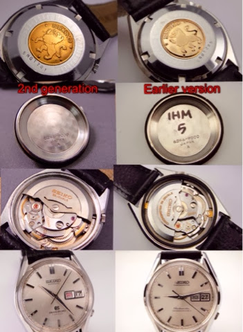 Vintage watch experience 古董手錶: Grand Seiko 6246-9000 different versions..