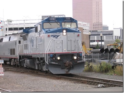 IMG_9122 Amtrak B32-8WH #510 at Union Station in Portland, Oregon on September 29, 2007