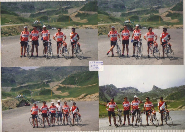 C.C.GALLUR (ZARAGOZA) HISTORIA DE MI CLUB - CICLOTURISMO Y VACACIONES POR ALPES Y DOLOMITAS 1993 (ITALIA Y FRANCIA) (6)